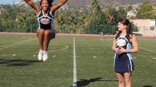 Basics of Cheerleading Jumps  Cheerleading [upl. by Eachern973]