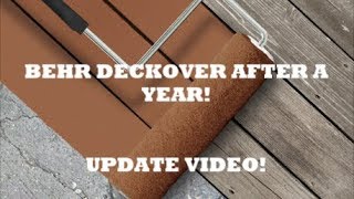 BEHR DECKOVER  Update video [upl. by Tollman]