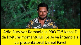 Adio Survivor România la PRO TV Kanal D dă lovitura momentului Ce se va întâmpla [upl. by Yxel181]