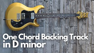 Single Chord Backing Track in D Minor [upl. by Atsylac]