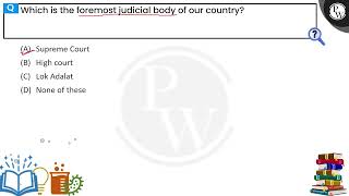 Which is the foremost judicial body of our country [upl. by Dougall]