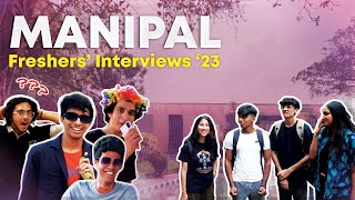 What Freshers Think of Manipal 2023 EDITION  MTTN [upl. by Natika94]