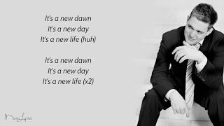 Feeling Good  Michael Buble Lyrics [upl. by Chadwick285]