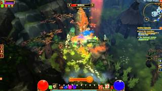 Torchlight 2  Berserker Overpowered Shadow Burst Build Hardcore Elite [upl. by Mosora]