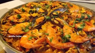 Paella de Marisco  Receta fácil  Tonio Cocina [upl. by Dena]