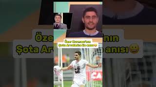 Özer Hurmacı’nın Şota ile anısı😀 süperlig futbol keşfet [upl. by Aidas633]