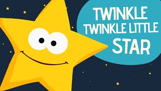 Twinkle Twinkle Little Star  English Nursery Rhymes  Songs for children [upl. by Atteiluj]