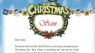 A letter from Santa for Kids [upl. by Pete]