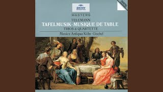 Telemann Tafelmusik  Banquet Music In 3 Parts  Production 1  2 Quatuor In G major  4 Vivace [upl. by Micco]