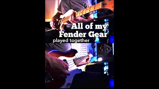 Fender Strat with Fender Pedals into Fender Amp [upl. by Iohk91]