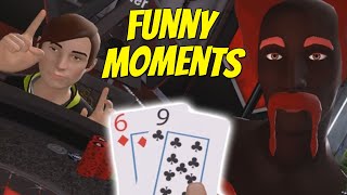 18 POKER MOMENTS IN VR PokerStars VR Funny Moments [upl. by Kerekes580]