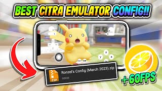 Best Config For Citra Emulator Android  Citra MMJ and Official Lag Fix FPS Boost  March 2023 [upl. by Sackville181]