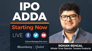 IPO Adda With Tarsons Products Rohan Sehgal [upl. by Cannell371]