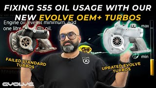 Fixing Matts failed M4 turbos with our new Evolve OEM S55 Turbos  No more oil usage [upl. by Ordisy]