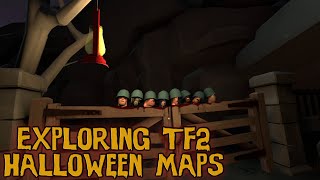 GMOD VR Exploring TF2 Halloween Maps [upl. by Alcine327]