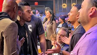 Arnold Barboza CONFRONTS Rolly Romero Verbal exchange OCCURS after fight [upl. by Irpac]