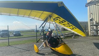 Monika’s Birthday Microlight Flight over Snowdon [upl. by Oigimer]