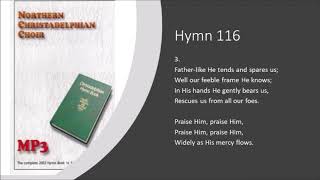 Hymn 116 Praise my soul the King of Heaven with words [upl. by Frymire]