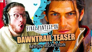 First Time Hearing quotDAWNTRAILquot TEASER  Final Fantasy XIV OST Reaction [upl. by Ahsatsan]