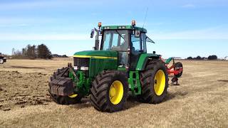 John Deere 7700 With Kverneland Cle [upl. by Frissell]