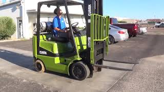 1996 Clark CGC20  4000lb Capacity Forklift for Sale in Phoenix Arizona [upl. by Kylah]