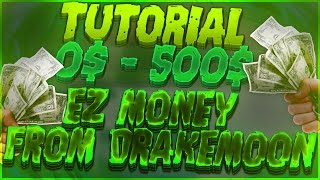 DRAKEMOON TUTORIAL MAKE FREE MONEY DAILY💵💵 [upl. by Pfeffer]