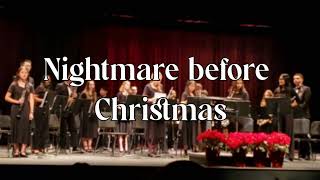 Selections from the Nightmare Before Christmas by ElfmNarr Brown  Green Hope Symphonic Band [upl. by Yrtneg]