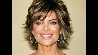 Part 2 of 2 How to CUT and STYLE your HAIR like LISA RINNA Haircut Hairstyle Tutorial layered shag [upl. by Pitts]