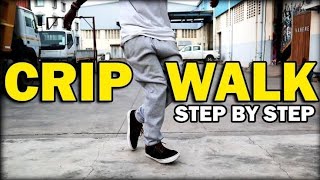 HOW TO CRIP WALK STEP BY STEP IN 2021 NEW OLD SCHOOL CWALK TUTORIAL [upl. by Hodgson]