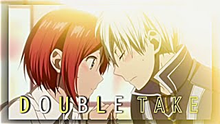 Double take  「Akagami no Shirayukihime」「Edit  amv」amv anime snowwhite snowwhitewiththeredhair [upl. by Hughes]