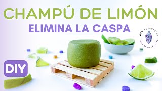 Cómo hacer un Champú sólido Clarificante con corteza de Limón para dar brillo y ELIMINAR la caspa 🍋 [upl. by Idolem]