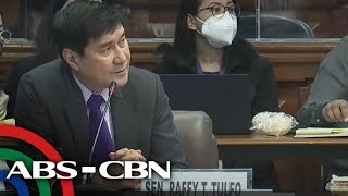 Senate committee holds investigation on Salilig hazing death [upl. by Idnyl307]