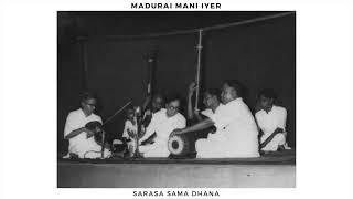 Carnatic Imagination  Madurai Mani Iyers Sarasa Sama Dana [upl. by Ahsiad]