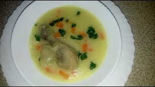 Frikase me Perime e Mish Pule  Vegetable with chicken meat Soup [upl. by Durkee927]