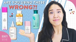 Exfoliating Acids in Skincare Routine Beginners Guide to Chemical Exfoliation AHA amp BHA [upl. by Alyac]