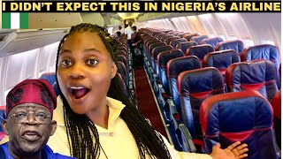 My surprising flight experience with Nigeria’s Airline from Abuja Airport to Lagos Airport 🇳🇬 [upl. by Olumor]