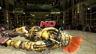 Real Steel The Game All Fights Xbox 360 HD [upl. by Alfonzo111]