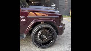 brabus  Vossen MercedesAMG G63 by RACE 24quot HF8 Vossen wheel set [upl. by Mcintosh36]