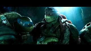 Ninja Turtles 2014 HD  Sneaking into the lair [upl. by Dnaltiac]