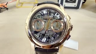 Ateliers DeMonaco DMCCHRSPHRG Admiral Chronographe Flyback Saphir Rose Gold [upl. by Spurgeon]