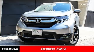 Honda CR V 2017 a prueba  CarManía [upl. by Clorinde]