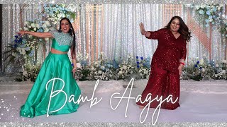 Bamb Aagya Amie amp Manits Wedding Dance Performance  Sangeet Night [upl. by Kimball]