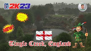 PGA Tour 2K23  Tingle Creek England  Showcase with Fly Over [upl. by Koren]