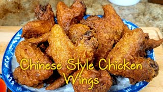 Chinese Style Wings  Chinese Takeout  Crispy Chicken Wings [upl. by Trainer]