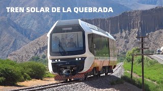 TREN SOLAR de la QUEBRADA 🔥🤯  Primeras Pruebas  Volcán Tumbaya Jujuy [upl. by Carisa722]