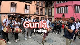 First Day of Gunlā in Dagu Bahal  Asan Team [upl. by Colt]