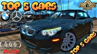 🔝Top 5 Best Cars Mods 2019 ETS2 133134🔝 [upl. by Liza]