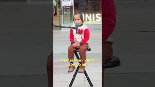 This 3 year old SINGER amazed EVERYONE karolinaprotsenko cute titanic fyp singer singing [upl. by Lemuela]