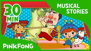 Pinocchio  Fairy Tales  Musical   Compilation  PINKFONG Story Time for Children [upl. by Shlomo185]