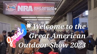 First look at the Great American Outdoor Show 2023 [upl. by Justinian982]